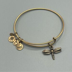 Alex and Ani Dragon Fly Expandable Wire Bracelet